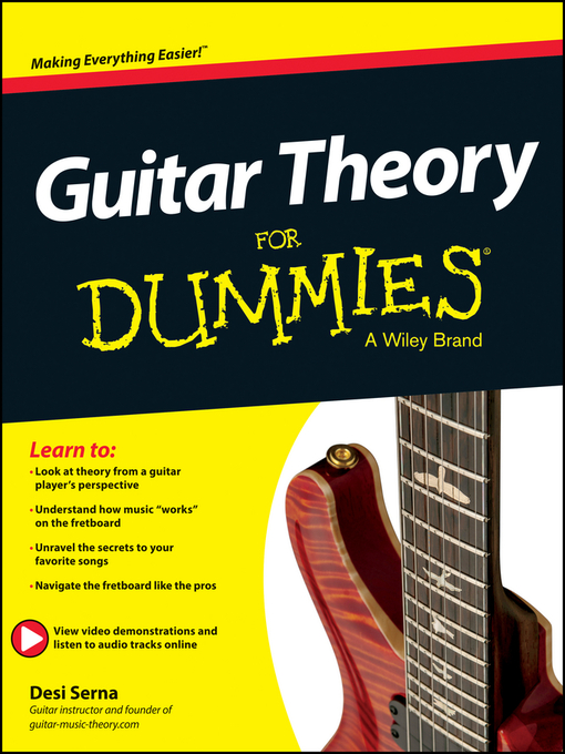 Cover image for Guitar Theory For Dummies